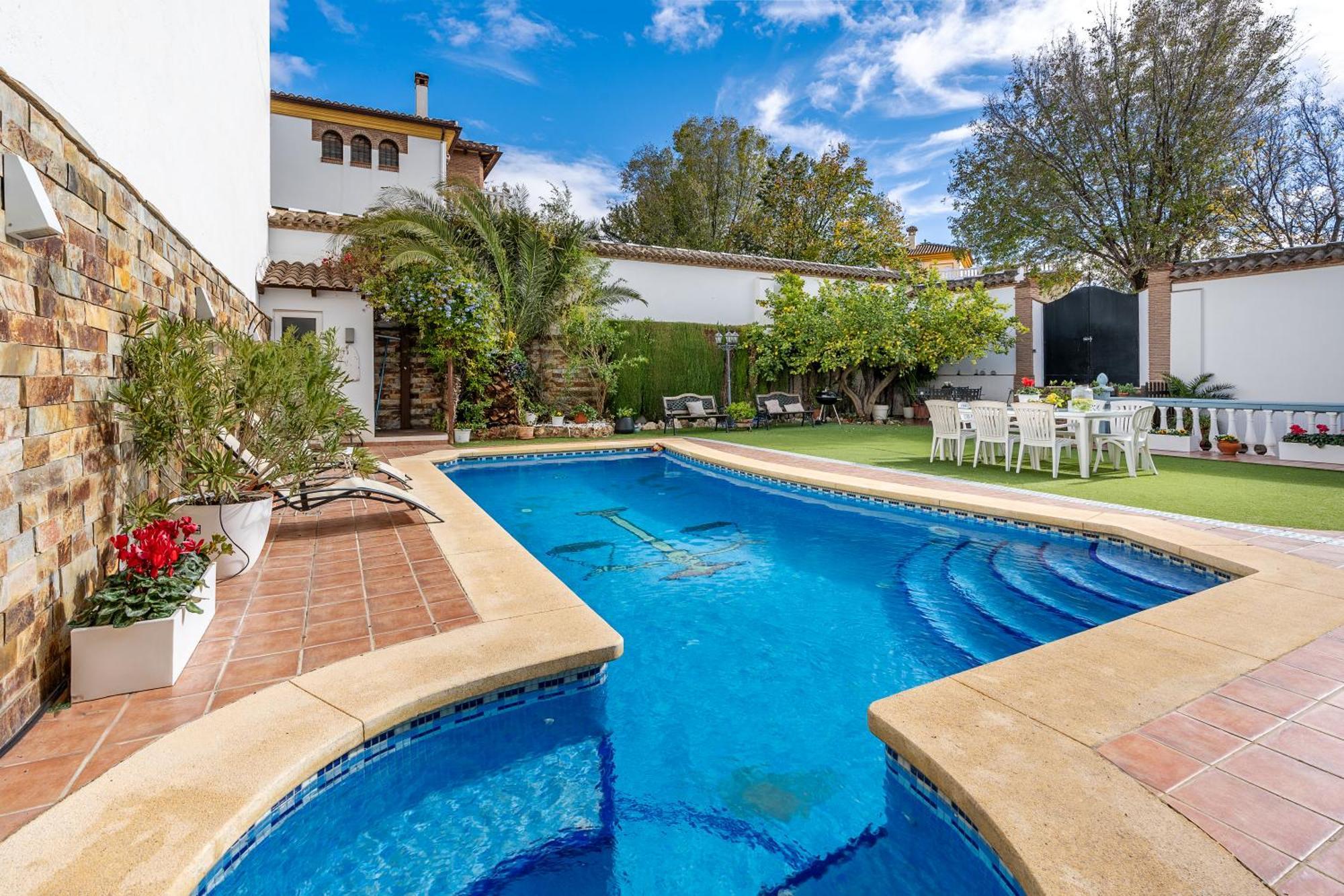 Casa De Amigos La Latina Con Piscina, Chimenea Y Barbacoa Villa Illora Exterior photo