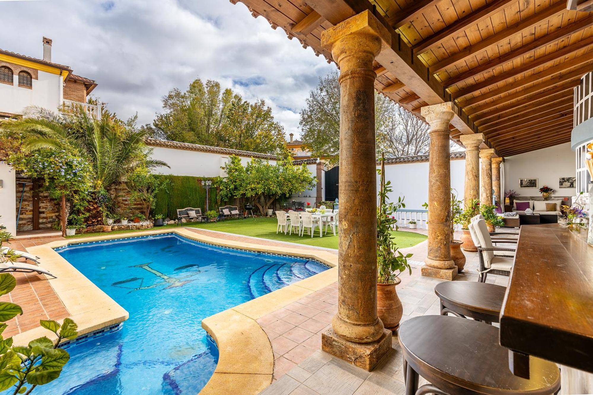 Casa De Amigos La Latina Con Piscina, Chimenea Y Barbacoa Villa Illora Exterior photo
